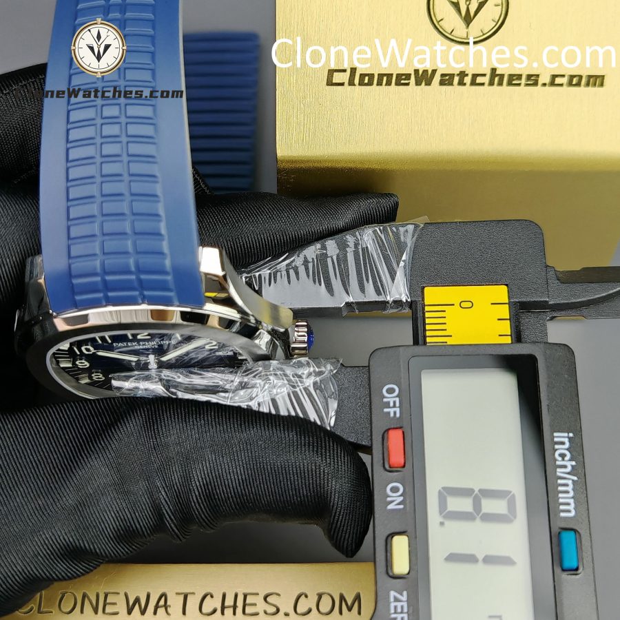 Patek Philippe Super Clone Watches 1:1 Aquanaut 5168G-001 Jumbo Blue 42 mm - Image 15