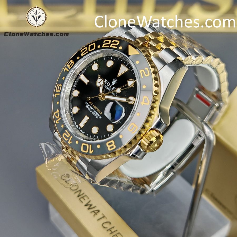 Rolex Super Clone Watches 1:1 GMT Master II  m126713grnr Jubilee 3285 Movement - Image 3