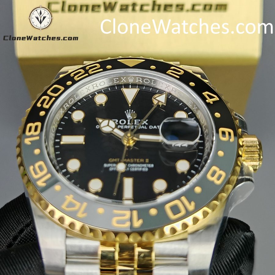 Rolex Super Clone Watches 1:1 GMT Master II  m126713grnr Jubilee 3285 Movement - Image 14