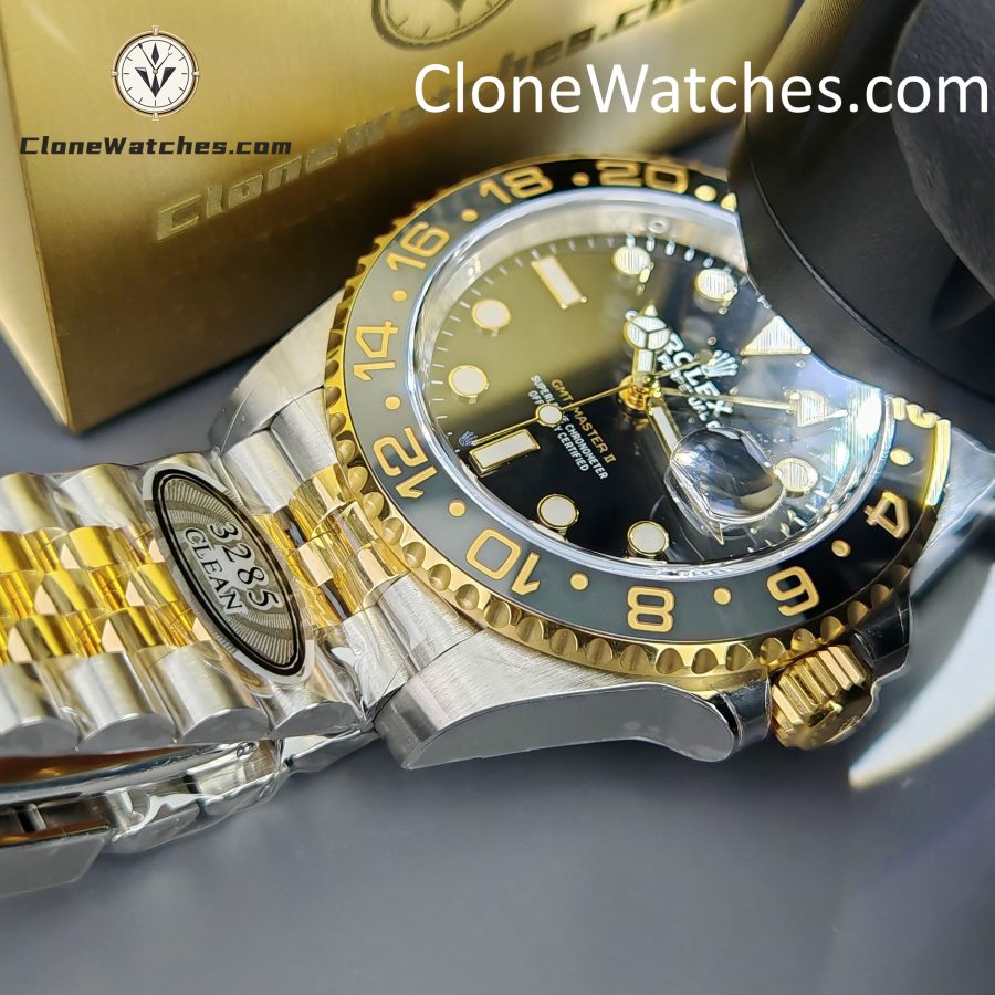 Rolex Super Clone Watches 1:1 GMT Master II  m126713grnr Jubilee 3285 Movement - Image 15