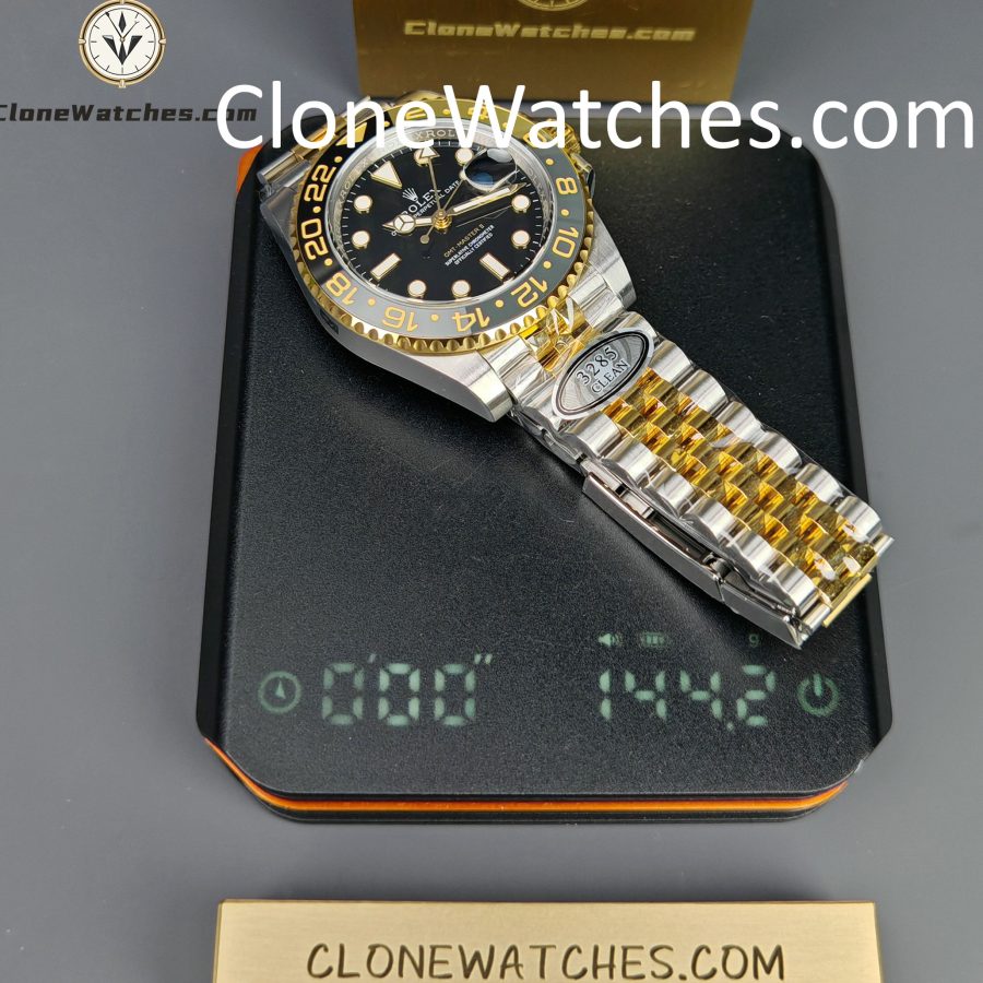 Rolex Super Clone Watches 1:1 GMT Master II  m126713grnr Jubilee 3285 Movement - Image 17