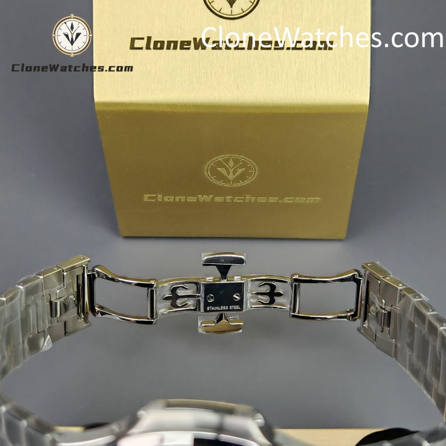 Patek Philippe Super Clone Watches 1:1 Nautilus Moon Phase 5712 Tiffany & Co Blue Dial New Clasp - Image 14