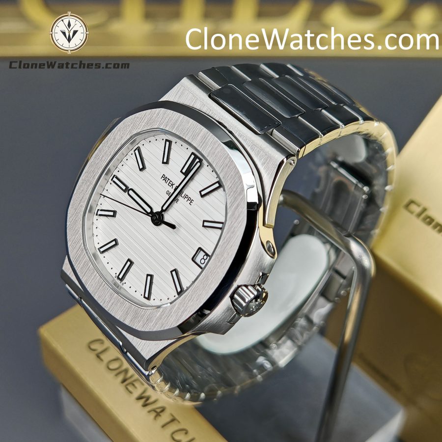 Patek Philippe Super Clone Watches 1:1 Nautilus 5711 White Dial - Image 3