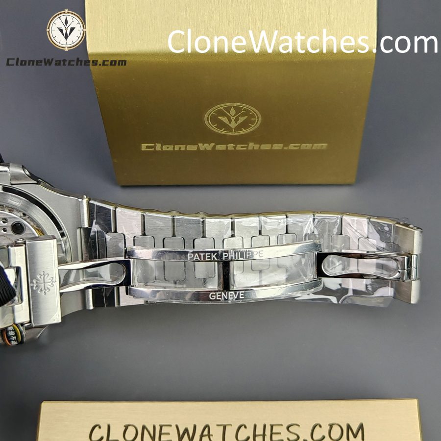 Patek Philippe Super Clone Watches 1:1 Nautilus 5711 White Dial - Image 13