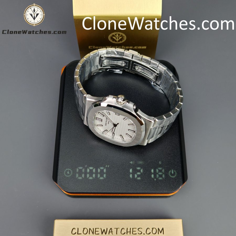 Patek Philippe Super Clone Watches 1:1 Nautilus 5711 White Dial - Image 16