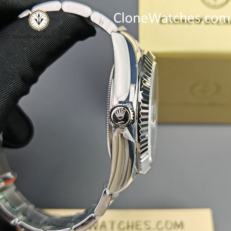 Rolex Super Clone Watches 1:1 Sky Dweller Black Dial Oyster M336934 9002 Movement - Image 7