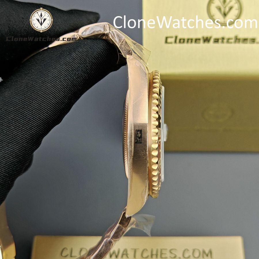 Rolex Super Clone Watches 1:1 Rootbeer GMT Master II M126715chnr Oyster 3285 Movement - Image 8