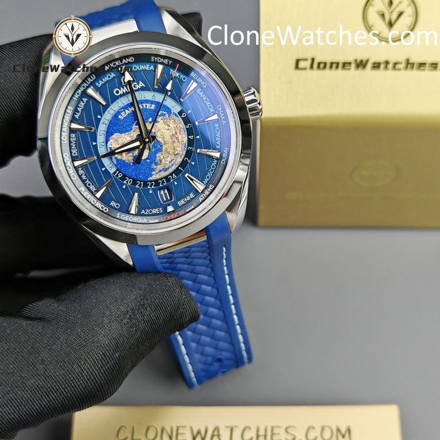 OMEGA Super Clone Watches 1:1 Seamaster Aqua Terra 150M 220.12.43.22.03.001 43MM - Image 4