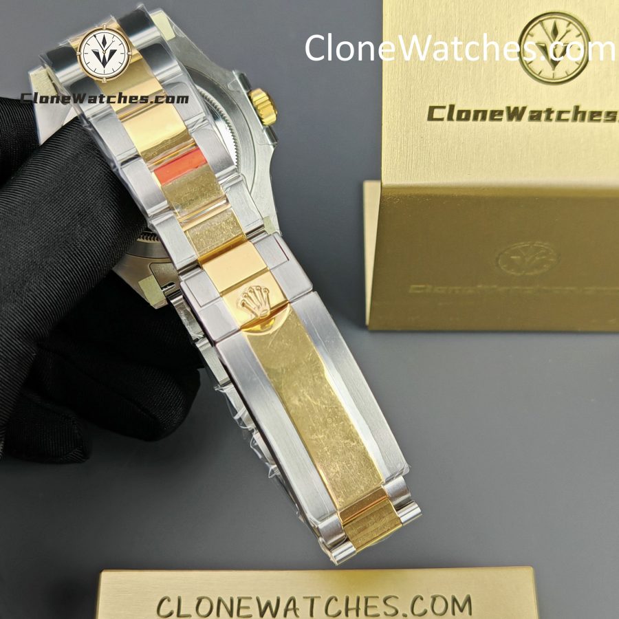 Rolex Super Clone Watches 1:1 Submariner Gold Steel m126613ln-0002 3235 Movement - Image 7