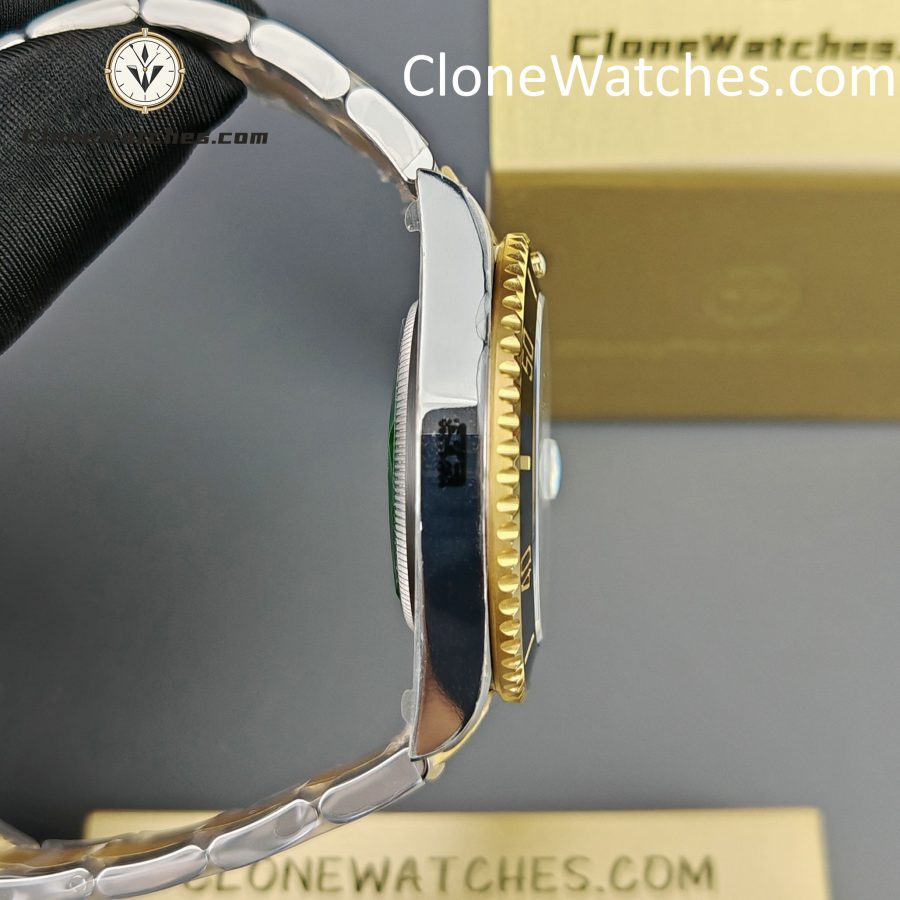 Rolex Super Clone Watches 1:1 Submariner Gold Steel m126613ln-0002 3235 Movement - Image 9