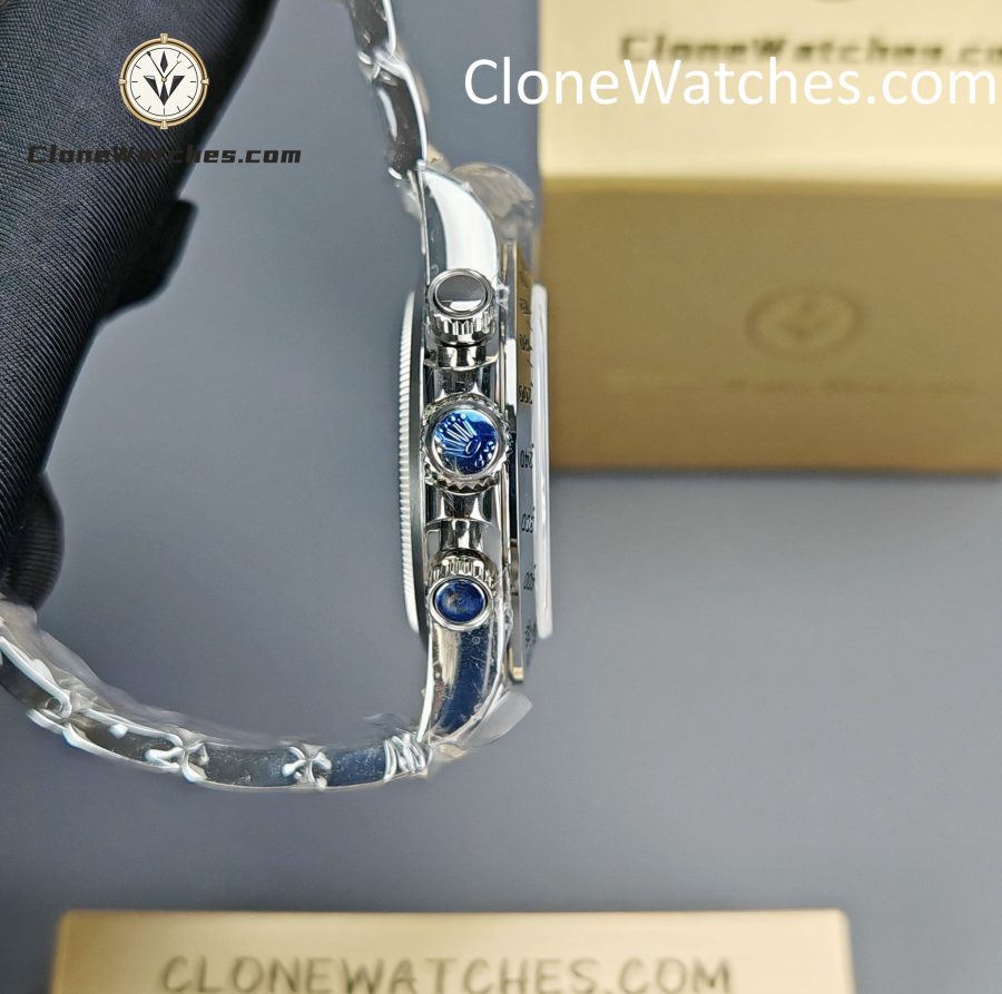 Rolex Super Clone Watches 1:1 Daytona White Dial M116520-78590 4130 Movement - Image 8