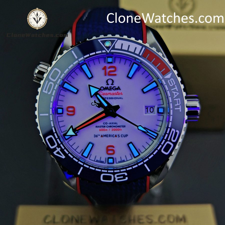 OMEGA Super Clone Watches 1:1 America's Cup Seamaster Planet Ocean 600m 215.32.43.21.04.001 43.5MM - Image 2
