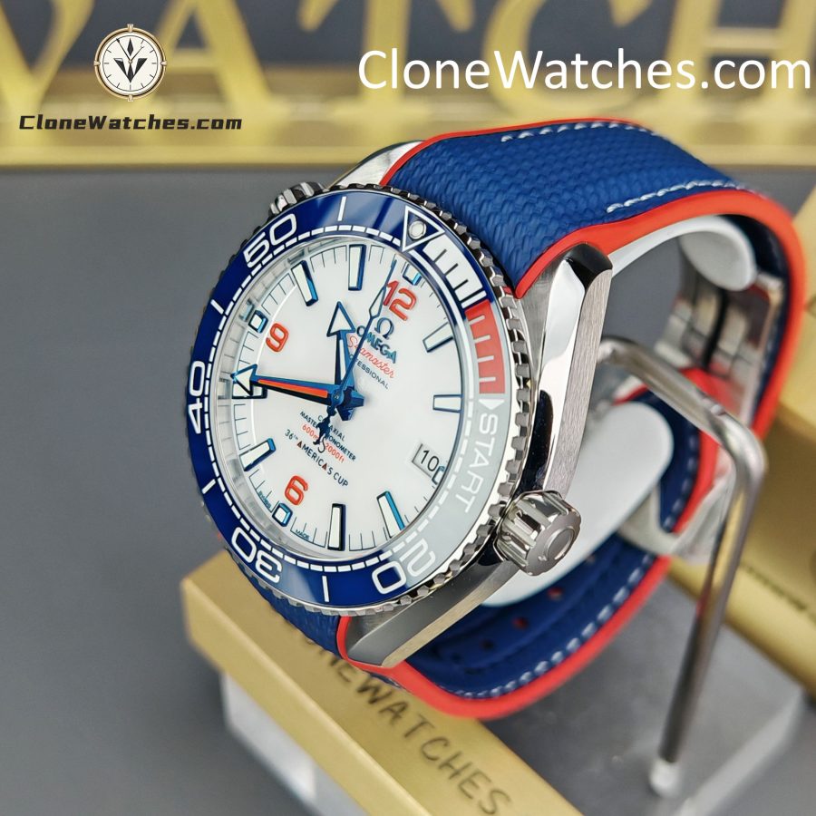 OMEGA Super Clone Watches 1:1 America's Cup Seamaster Planet Ocean 600m 215.32.43.21.04.001 43.5MM - Image 3