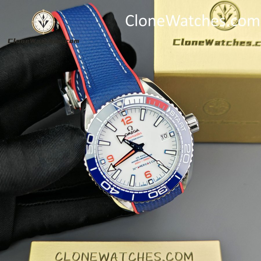 OMEGA Super Clone Watches 1:1 America's Cup Seamaster Planet Ocean 600m 215.32.43.21.04.001 43.5MM - Image 5