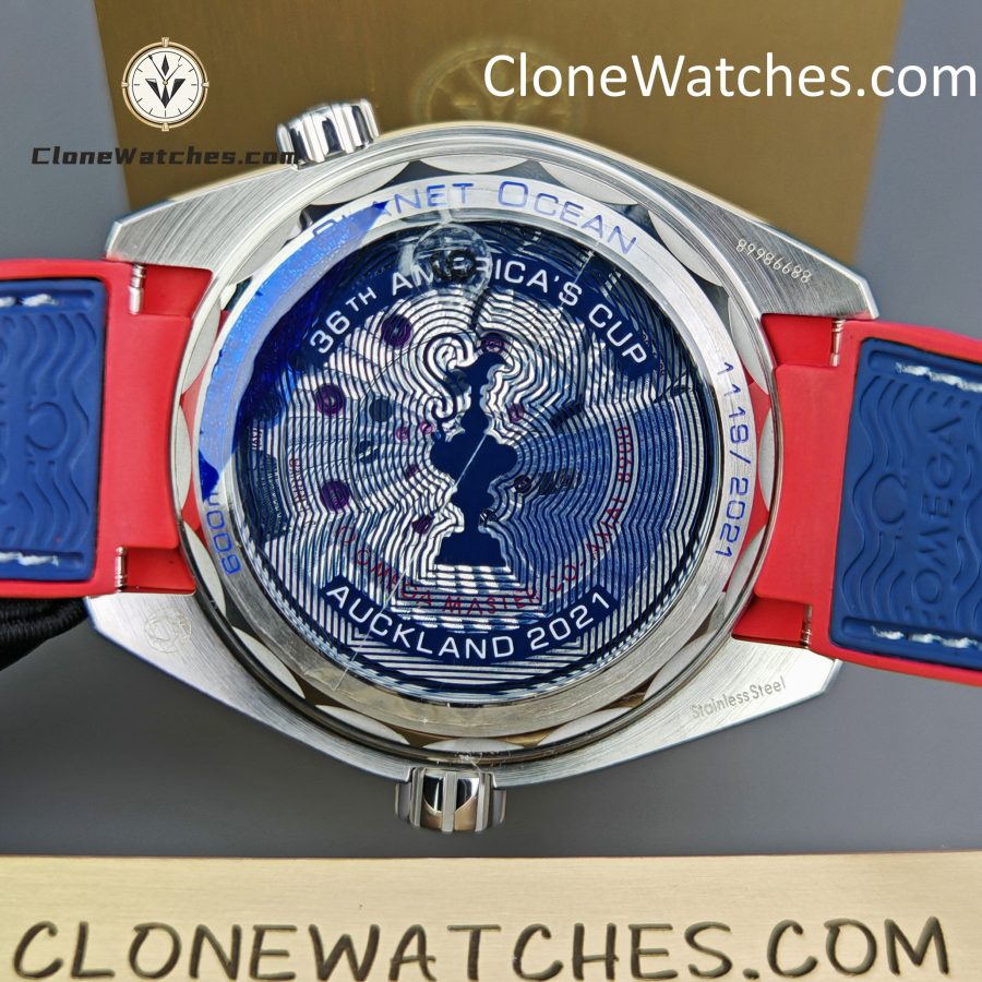 OMEGA Super Clone Watches 1:1 America's Cup Seamaster Planet Ocean 600m 215.32.43.21.04.001 43.5MM - Image 13