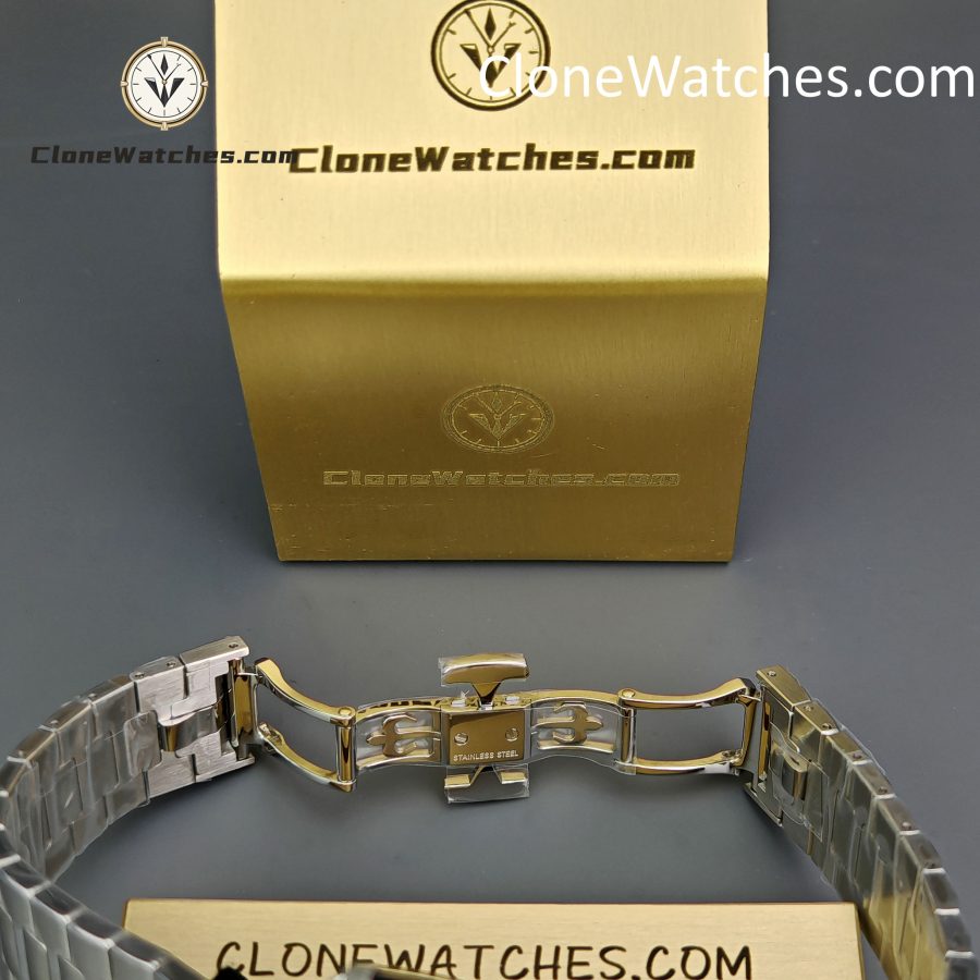 Patek Philippe Super Clone Watches 1:1 Nautilus Moon Phase 5712 Blue Dial New Clasp - Image 13
