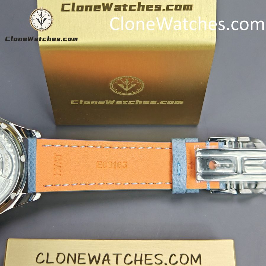 IWC Super Clone Watches 1:1 Blue Dial Portugieser IW358402 - Image 9