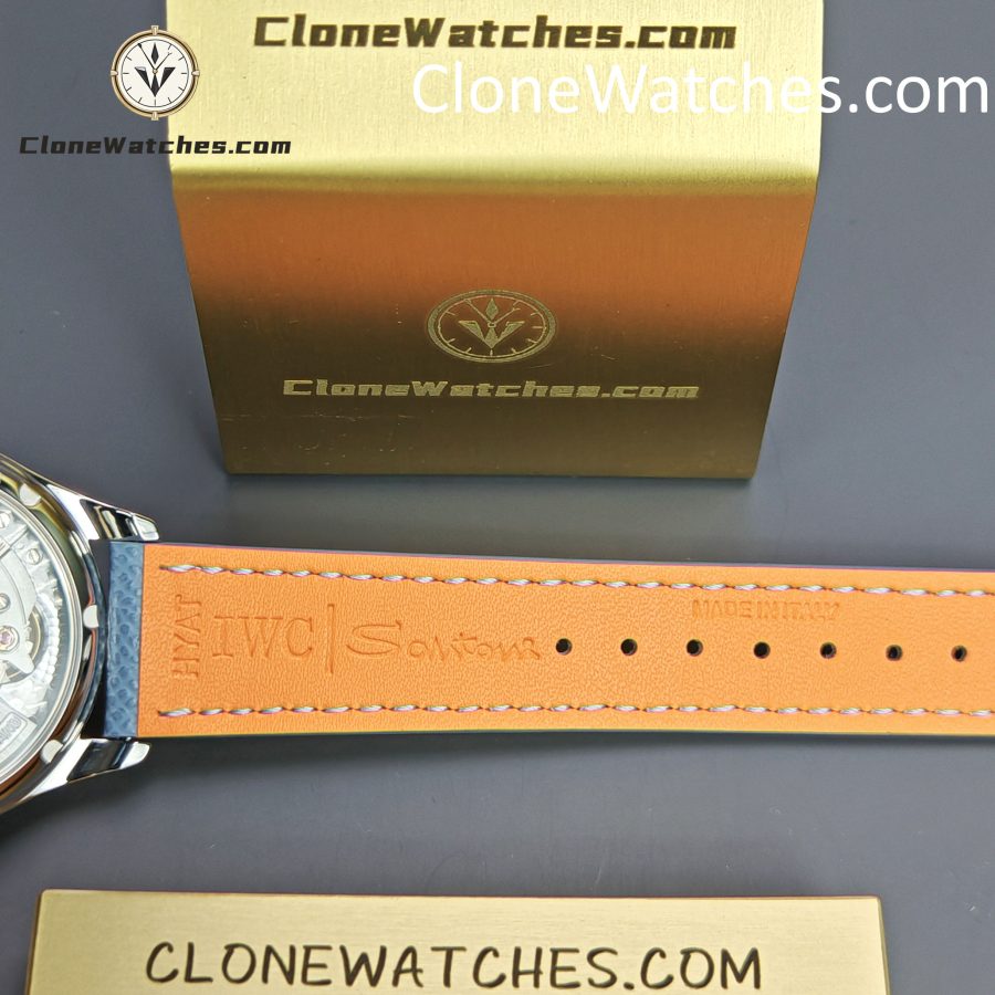 IWC Super Clone Watches 1:1 Blue Dial Portugieser IW358402 - Image 10