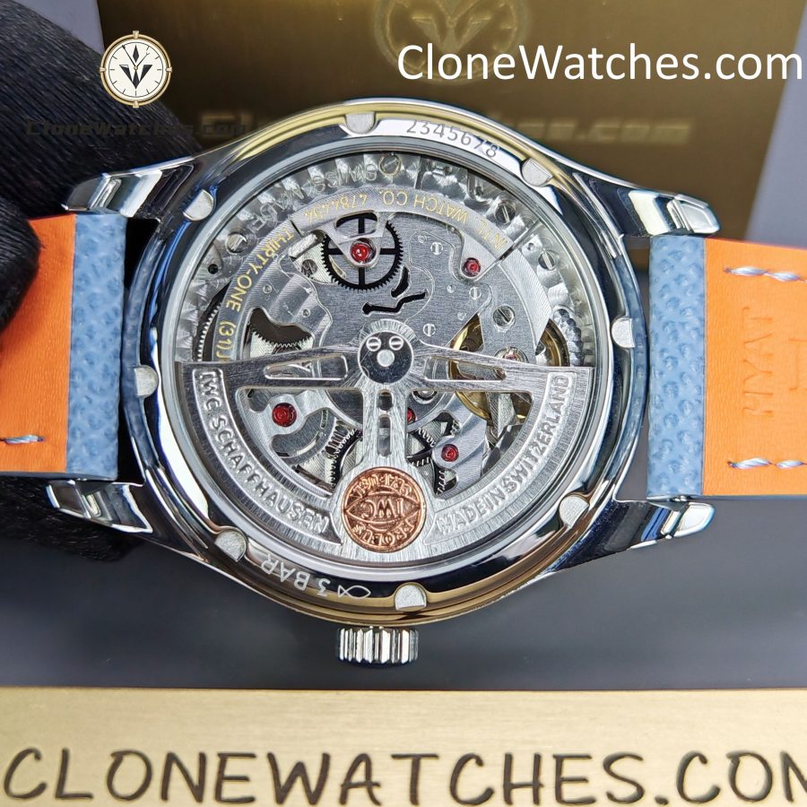 IWC Super Clone Watches 1:1 Blue Dial Portugieser IW358402 - Image 11