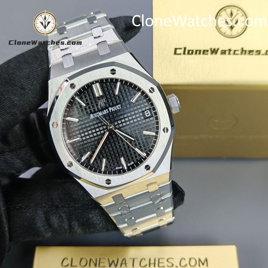 Audemars Piguet Super Clone Watches 1:1 Royal Oak 15500 Black Dial - Image 6