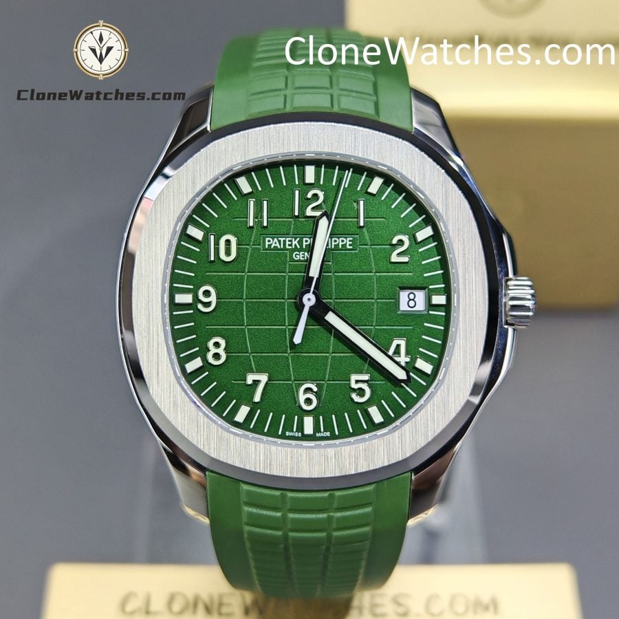 Patek Philippe Super Clone Watches 1:1 Aquanaut White Gold 5168G-010 42 mm