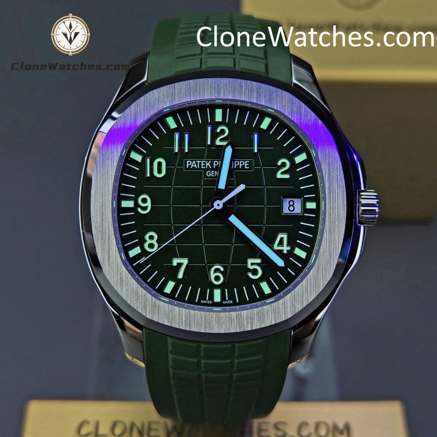Patek Philippe Super Clone Watches 1:1 Aquanaut White Gold 5168G-010 42 mm - Image 2