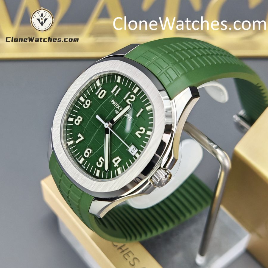 Patek Philippe Super Clone Watches 1:1 Aquanaut White Gold 5168G-010 42 mm - Image 3