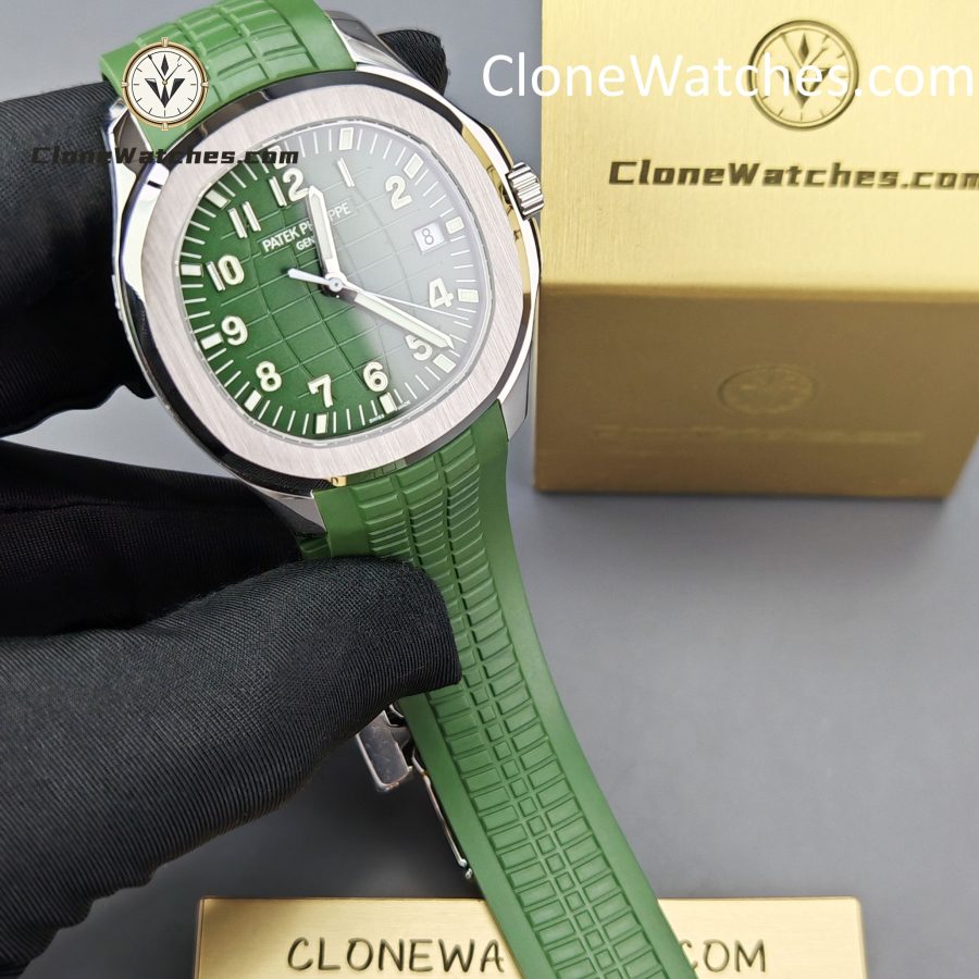 Patek Philippe Super Clone Watches 1:1 Aquanaut White Gold 5168G-010 42 mm - Image 4