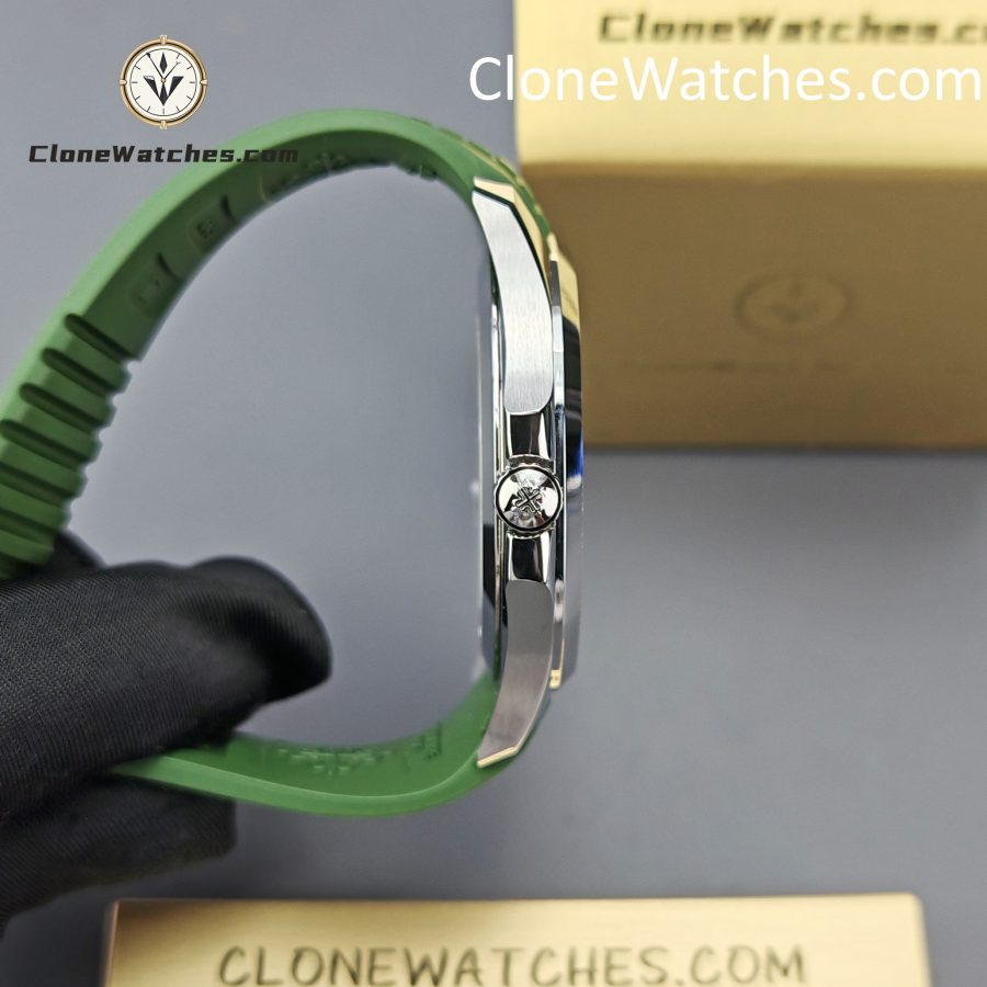 Patek Philippe Super Clone Watches 1:1 Aquanaut White Gold 5168G-010 42 mm - Image 7