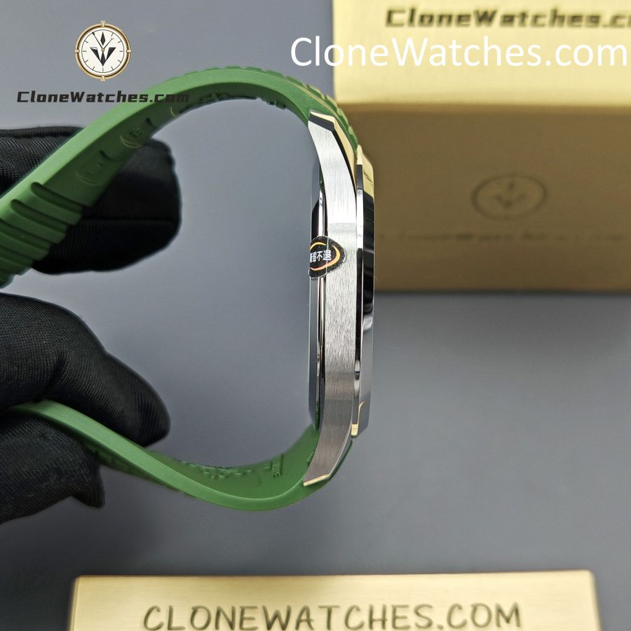 Patek Philippe Super Clone Watches 1:1 Aquanaut White Gold 5168G-010 42 mm - Image 8