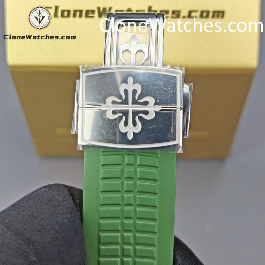 Patek Philippe Super Clone Watches 1:1 Aquanaut White Gold 5168G-010 42 mm - Image 10