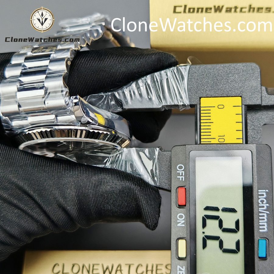 Rolex Super Clone Watches 1:1 Day Date Black Dial 40mm m228239-0005 3255 Movement - Image 16