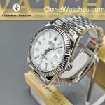 Rolex Super Clone Watches 1:1 DateJust White Dial m126334-0010 Jubilee 41MM 3235 Movement - Image 3