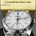 Rolex Super Clone Watches 1:1 DateJust White Dial m126334-0010 Jubilee 41MM 3235 Movement - Image 13