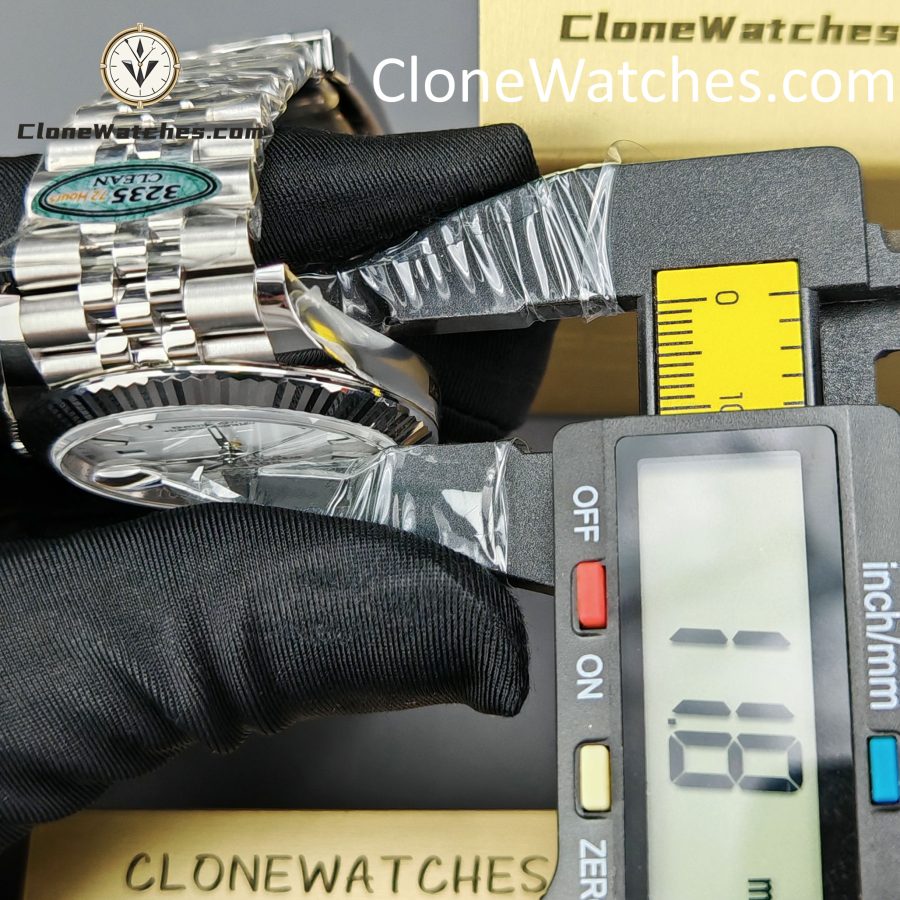 Rolex Super Clone Watches 1:1 DateJust White Dial m126334-0010 Jubilee 41MM 3235 Movement - Image 15