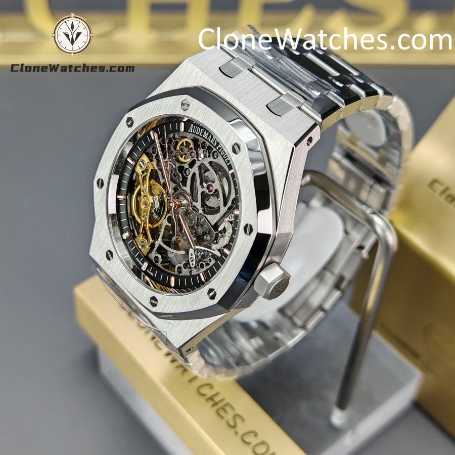 Audemars Piguet Super Clone Watches 1:1 Royal Oak 15407 Skeleton Dial - Image 3