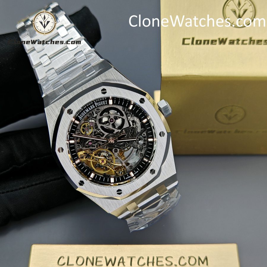Audemars Piguet Super Clone Watches 1:1 Royal Oak 15407 Skeleton Dial - Image 5