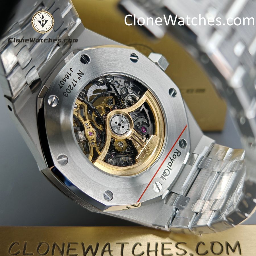 Audemars Piguet Super Clone Watches 1:1 Royal Oak 15407 Skeleton Dial - Image 14