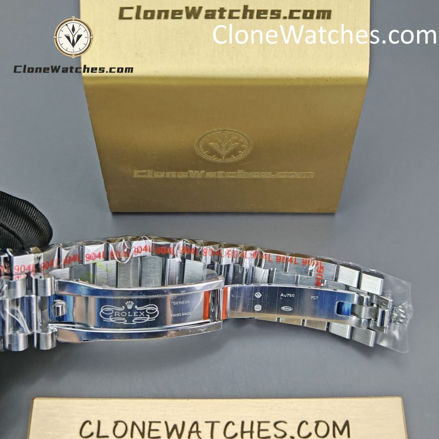 Rolex Super Clone Watches 1:1 Day Date Olive Green Dial 40mm m228239-0033 3255 Movement - Image 10