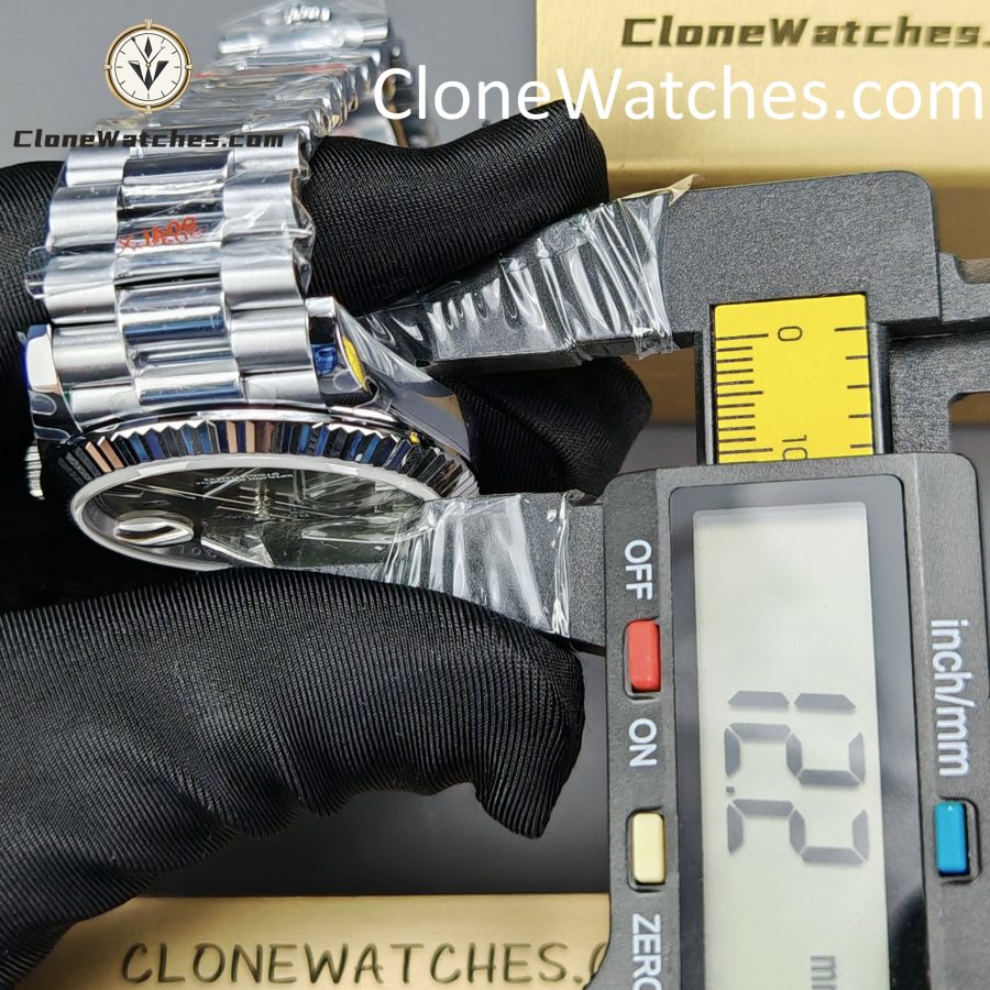 Rolex Super Clone Watches 1:1 Day Date Olive Green Dial 40mm m228239-0033 3255 Movement - Image 14