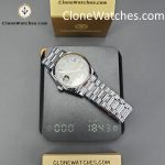 Rolex Super Clone Watches 1:1 Day Date Olive Green Dial 40mm m228239-0033 3255 Movement - Image 15