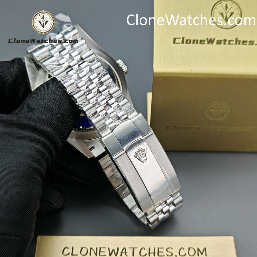 Rolex Super Clone Watches 1:1 Sky Dweller White Dial Jubilee M336934 9002 Movement - Image 7