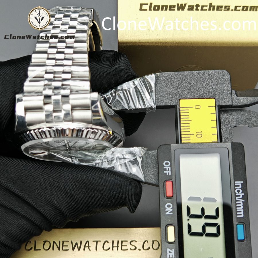 Rolex Super Clone Watches 1:1 Sky Dweller White Dial Jubilee M336934 9002 Movement - Image 16