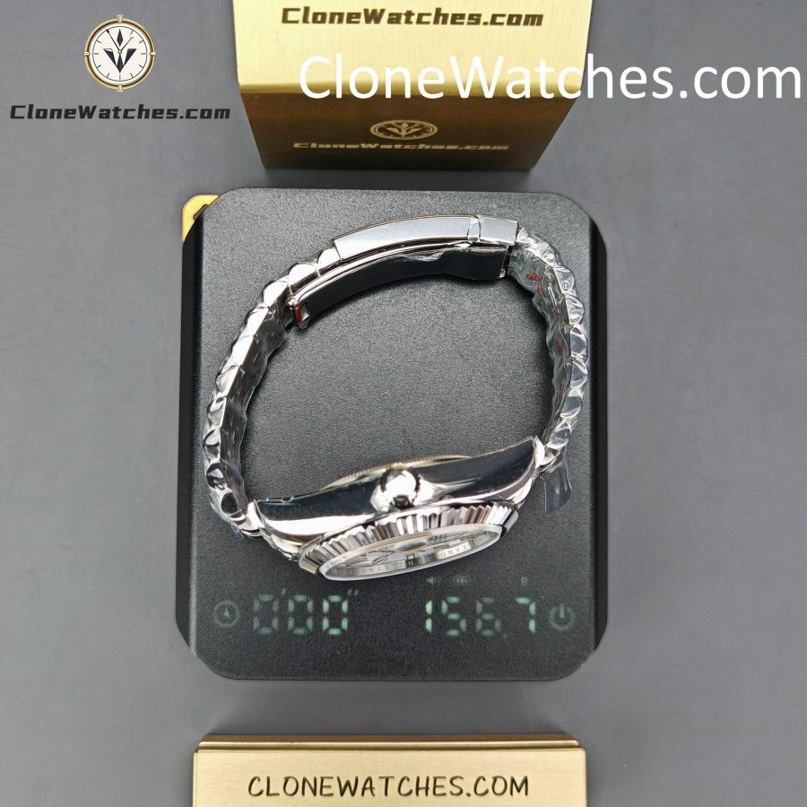 Rolex Super Clone Watches 1:1 Sky Dweller White Dial Jubilee M336934 9002 Movement - Image 17