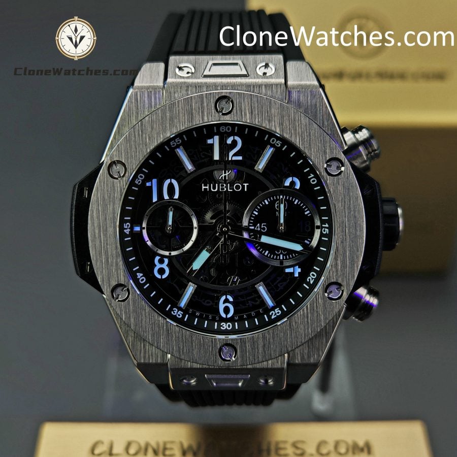 Hublot Super Clone Watches 1:1 Big Bang Unico 42mm Titanium Case 441.NX.1171.RX - Image 2