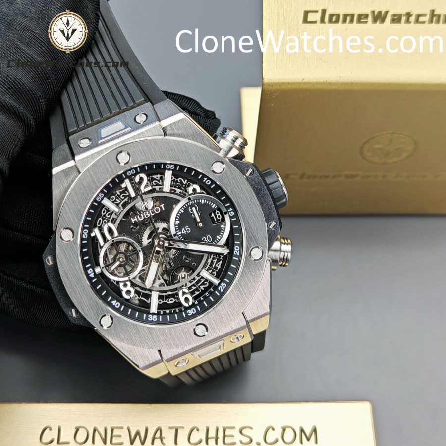Hublot Super Clone Watches 1:1 Big Bang Unico 42mm Titanium Case 441.NX.1171.RX - Image 5