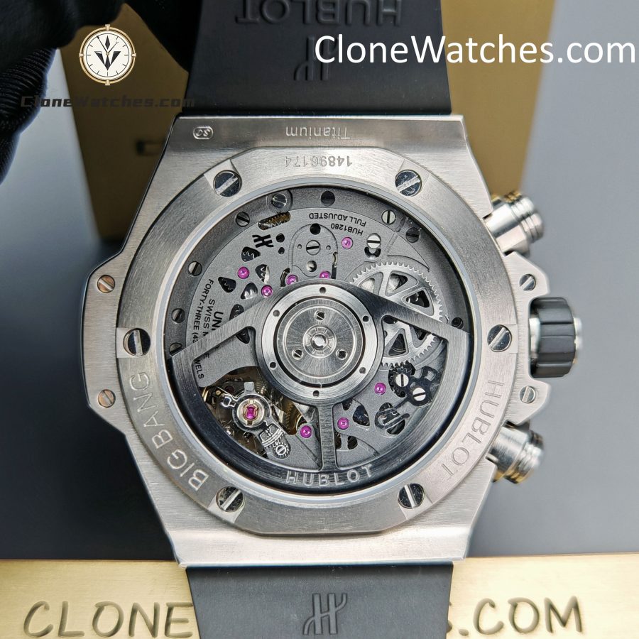 Hublot Super Clone Watches 1:1 Big Bang Unico 42mm Titanium Case 441.NX.1171.RX - Image 14