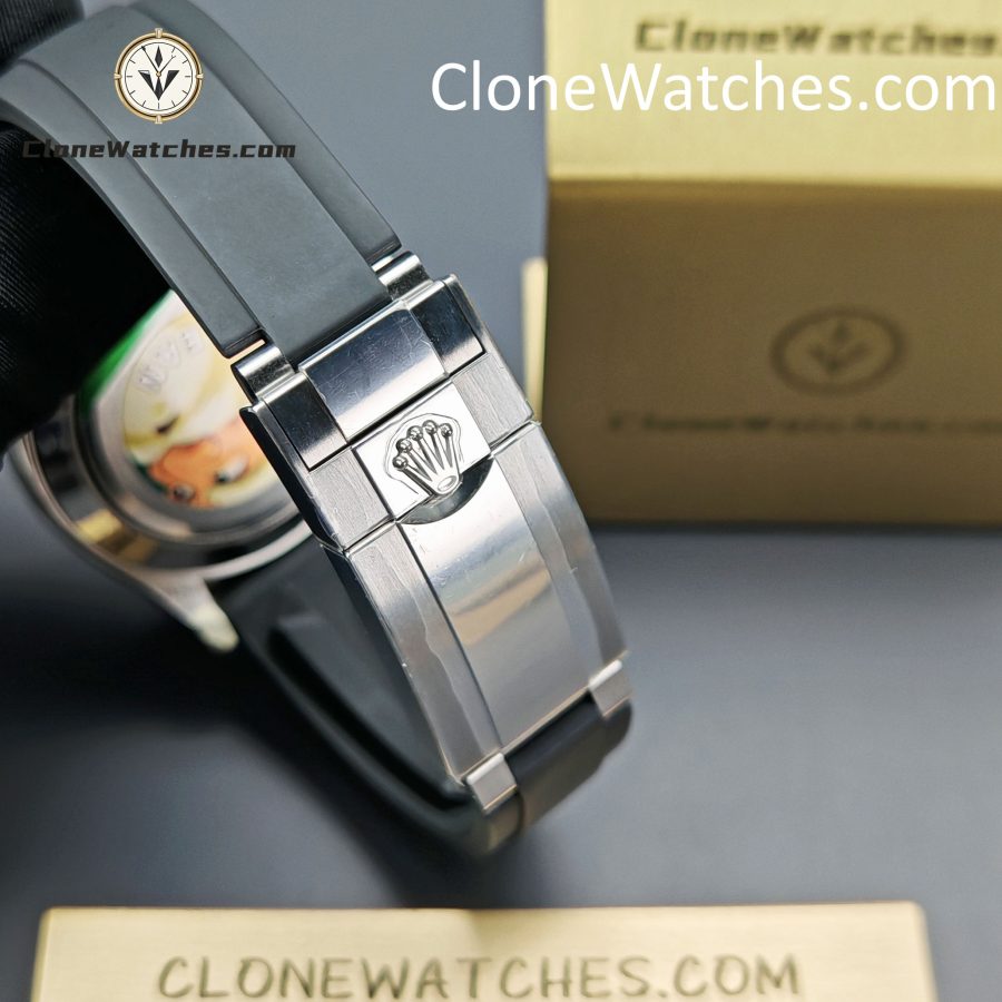 Rolex Super Clone Watches 1:1 Daytona Black Diamond Dial m116519ln-0025 4130 Movement - Image 7