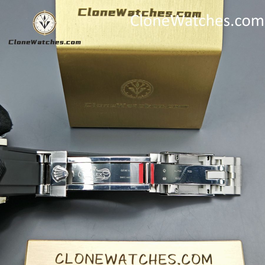 Rolex Super Clone Watches 1:1 Daytona Black Diamond Dial m116519ln-0025 4130 Movement - Image 10