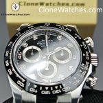 Rolex Super Clone Watches 1:1 Daytona Black Diamond Dial m116519ln-0025 4130 Movement - Image 12